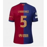 Camiseta Barcelona Inigo Martinez #5 Primera Equipación Replica 2024-25 mangas cortas